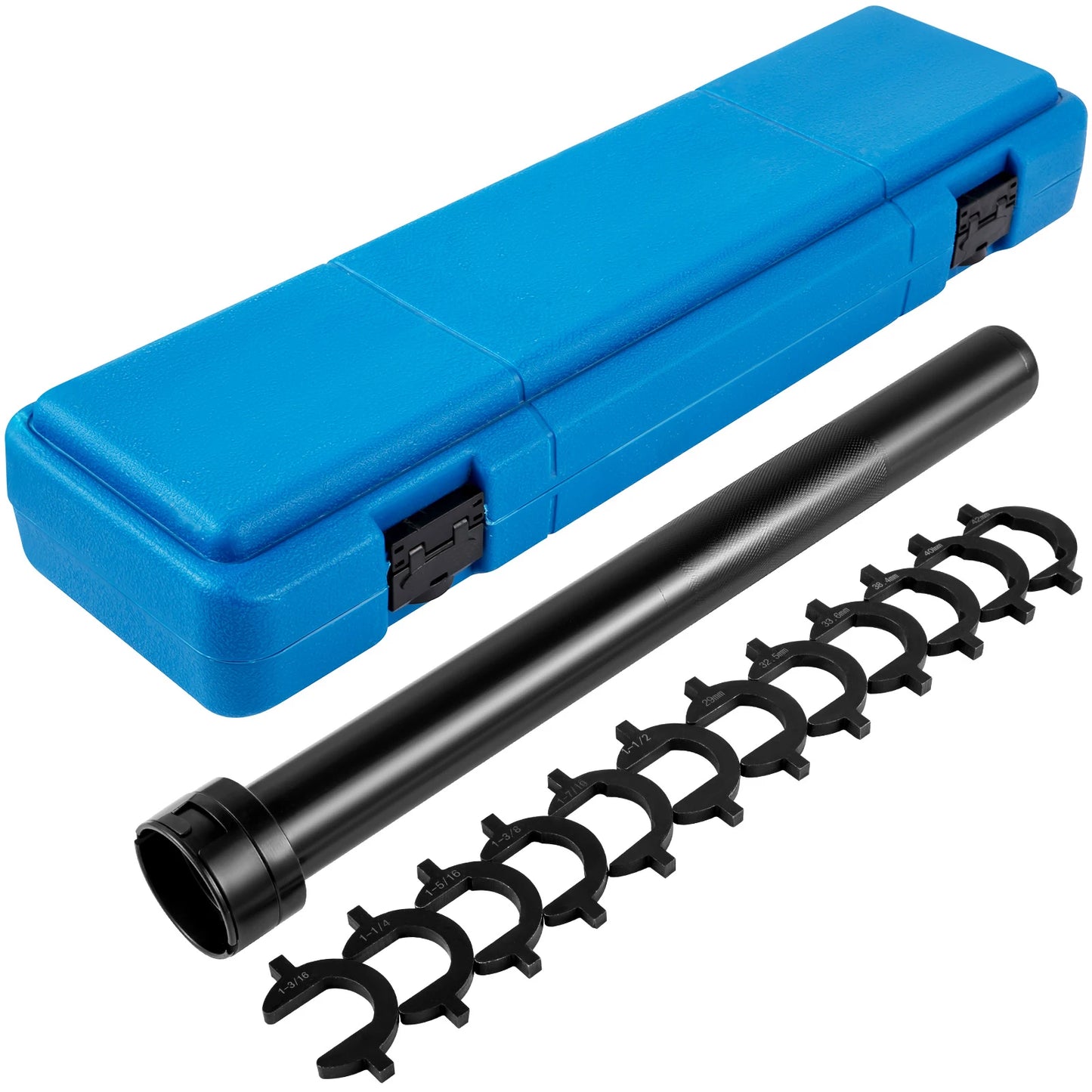 SucceBuy Inner Tie Rod Tool Kit 12 Pcs Tie Rod Removal Tool 12 Pcs Crowfoot Adapters Master Inner Tie Rod Tool Set Tie Rods Tool