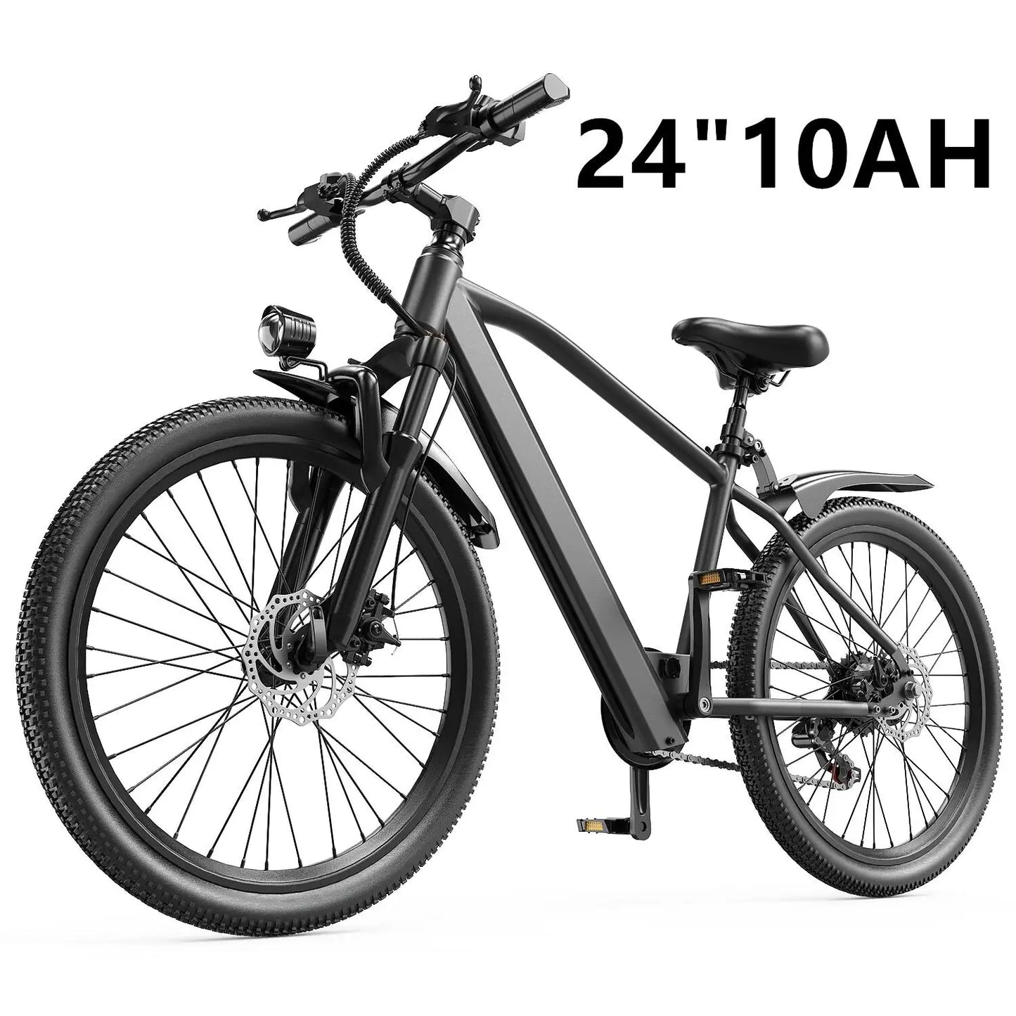 Adults Electric Mountain Bike 36V 500W 21-Speed Ebike