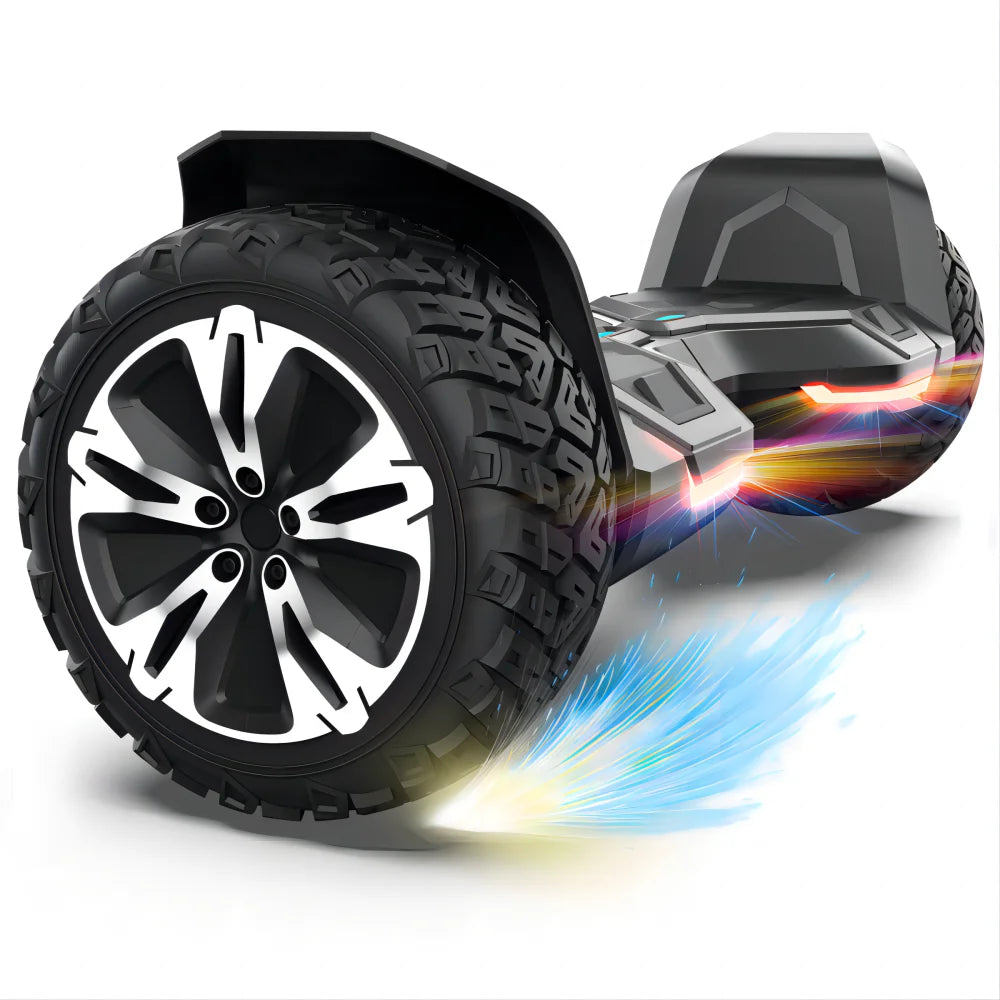 All Terrain Hoverboard With Bluetooth Speakers And LED Lights UL2272