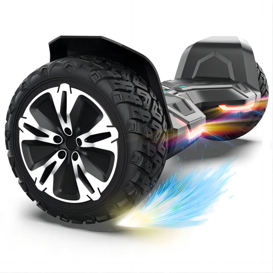 All Terrain Hoverboard With Bluetooth Speakers And LED Lights UL2272