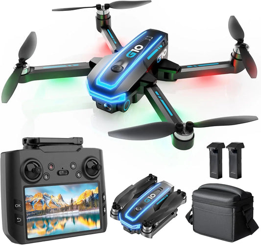 4K GPS Drone With HD Screen Auto Return Follow Me Beginner Friendly Under 250g