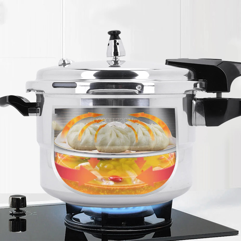 Shunmaii Aluminum Alloy Pressure Cooker With Steaming Plate Gas And Induction