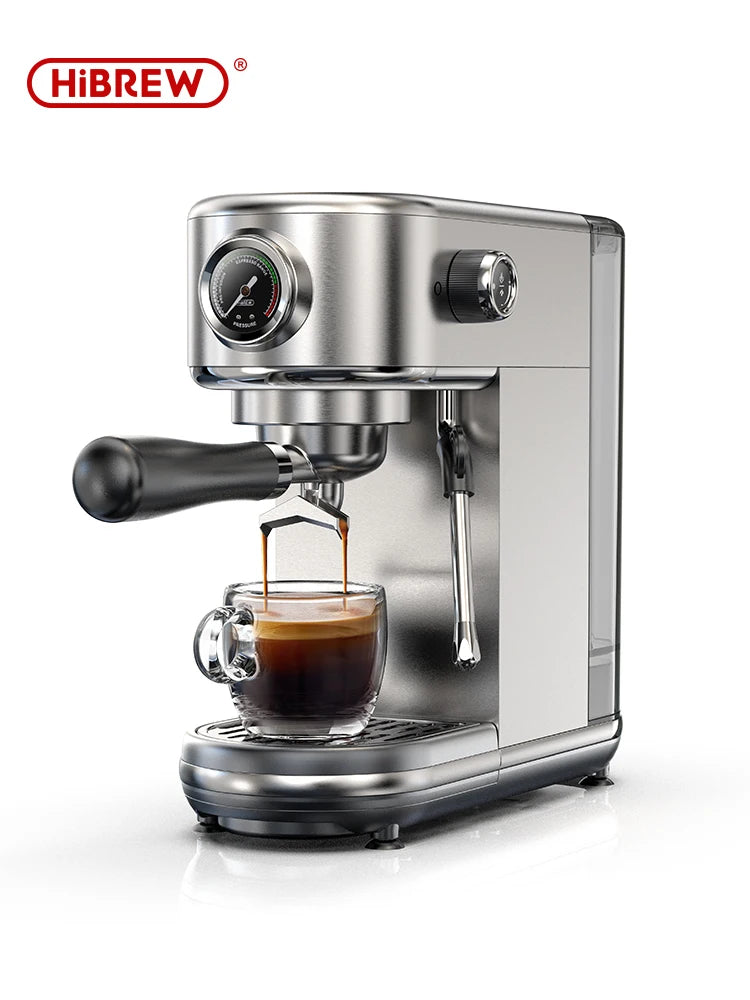 HiBREW 20Bar Semi Automatic Espresso Machine For Home Use H10B
