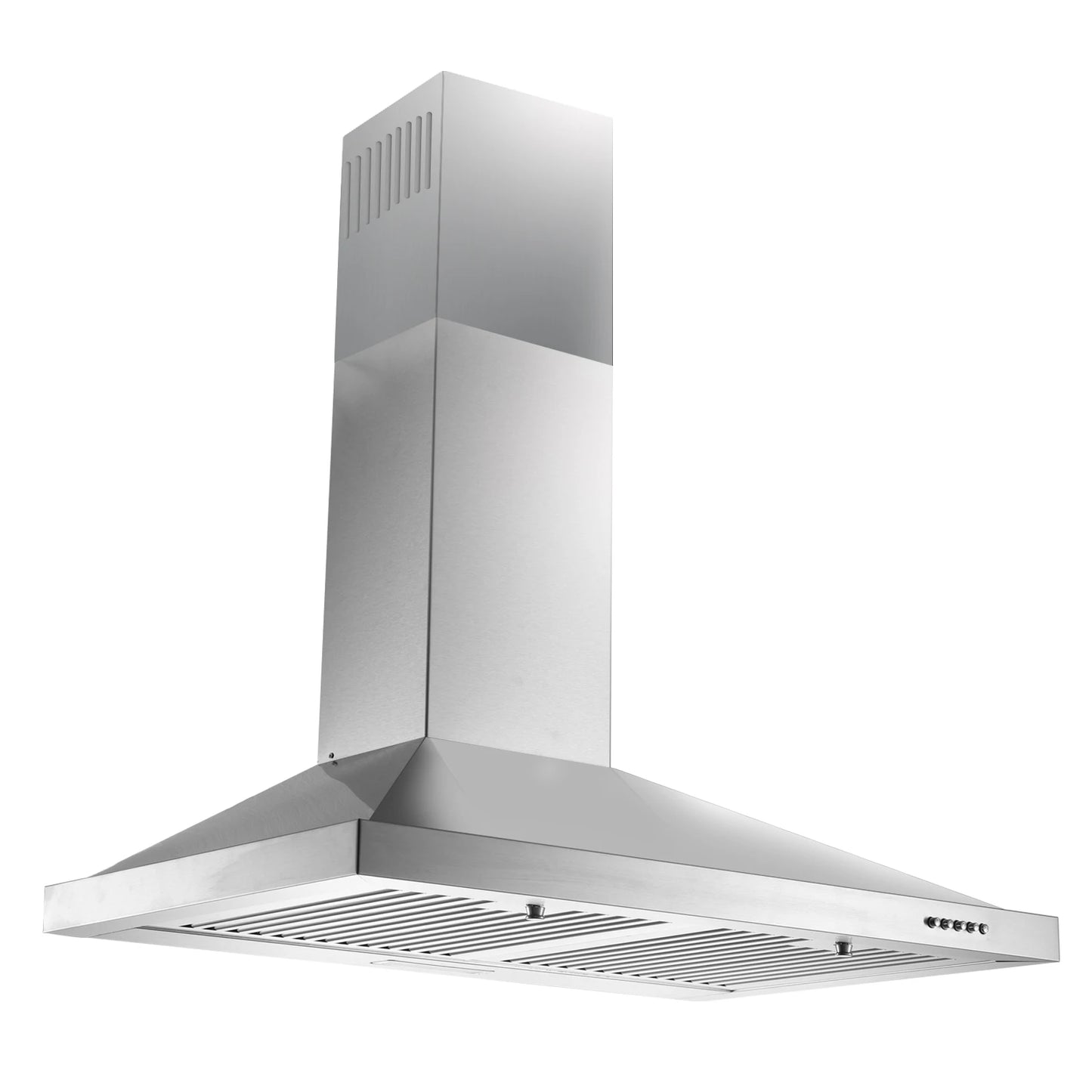 Zomagas Stainless Steel Wall Mount Range Hood Convertible Ductless