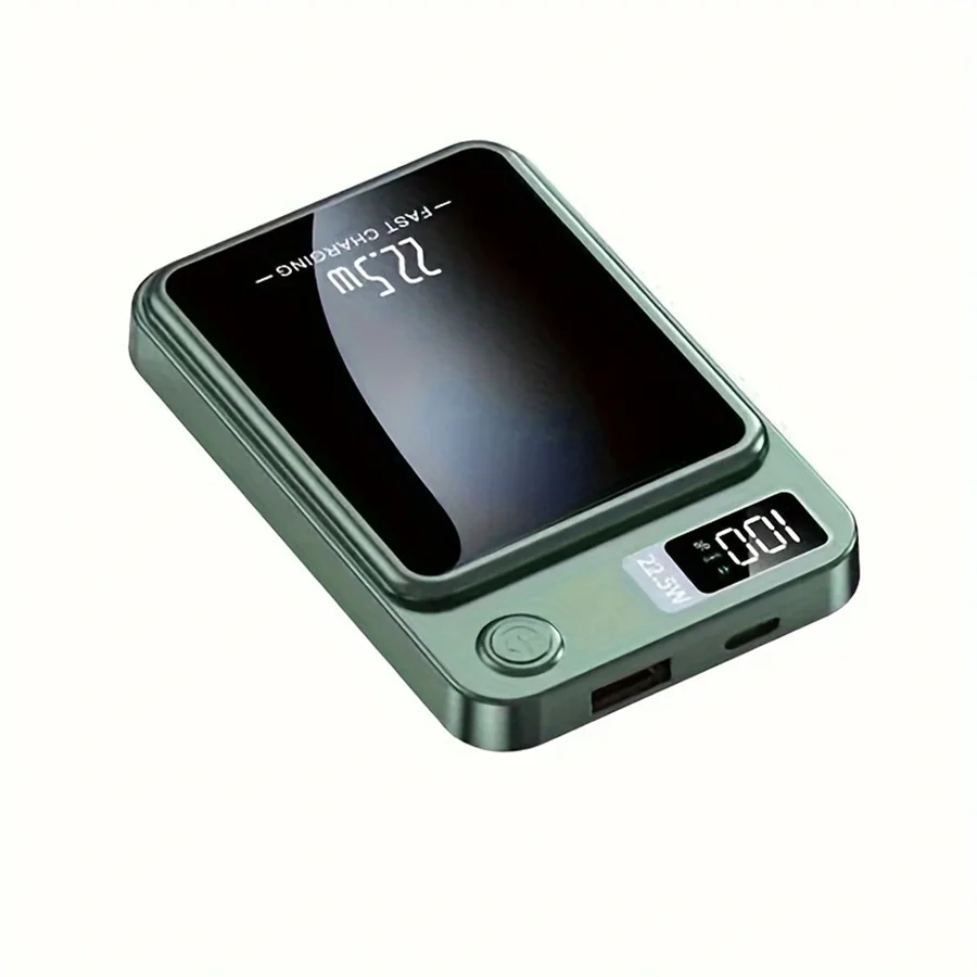 10000mAh Magnetic Wireless Power Bank With 22.5W PD20W Fast Charge