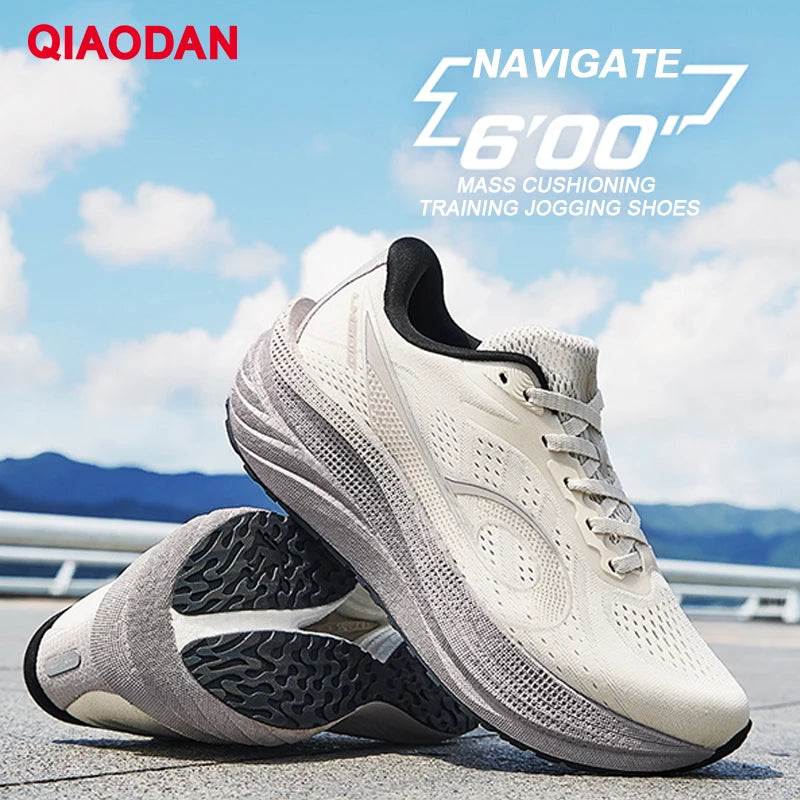 QIAODAN LH600 Womens Shock Absorbing Running Shoes With Soft Sole