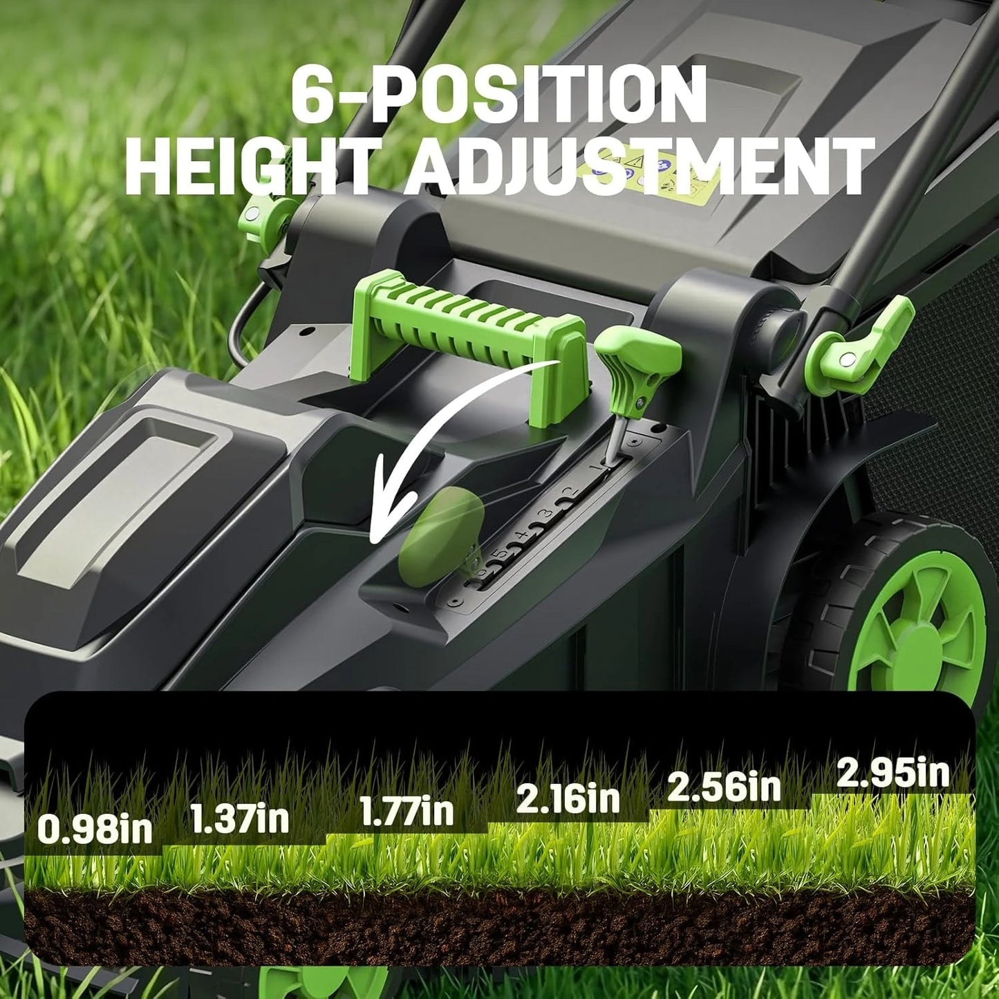40V Cordless Lawn Mower And Trimmer Combo With Dual Chargers