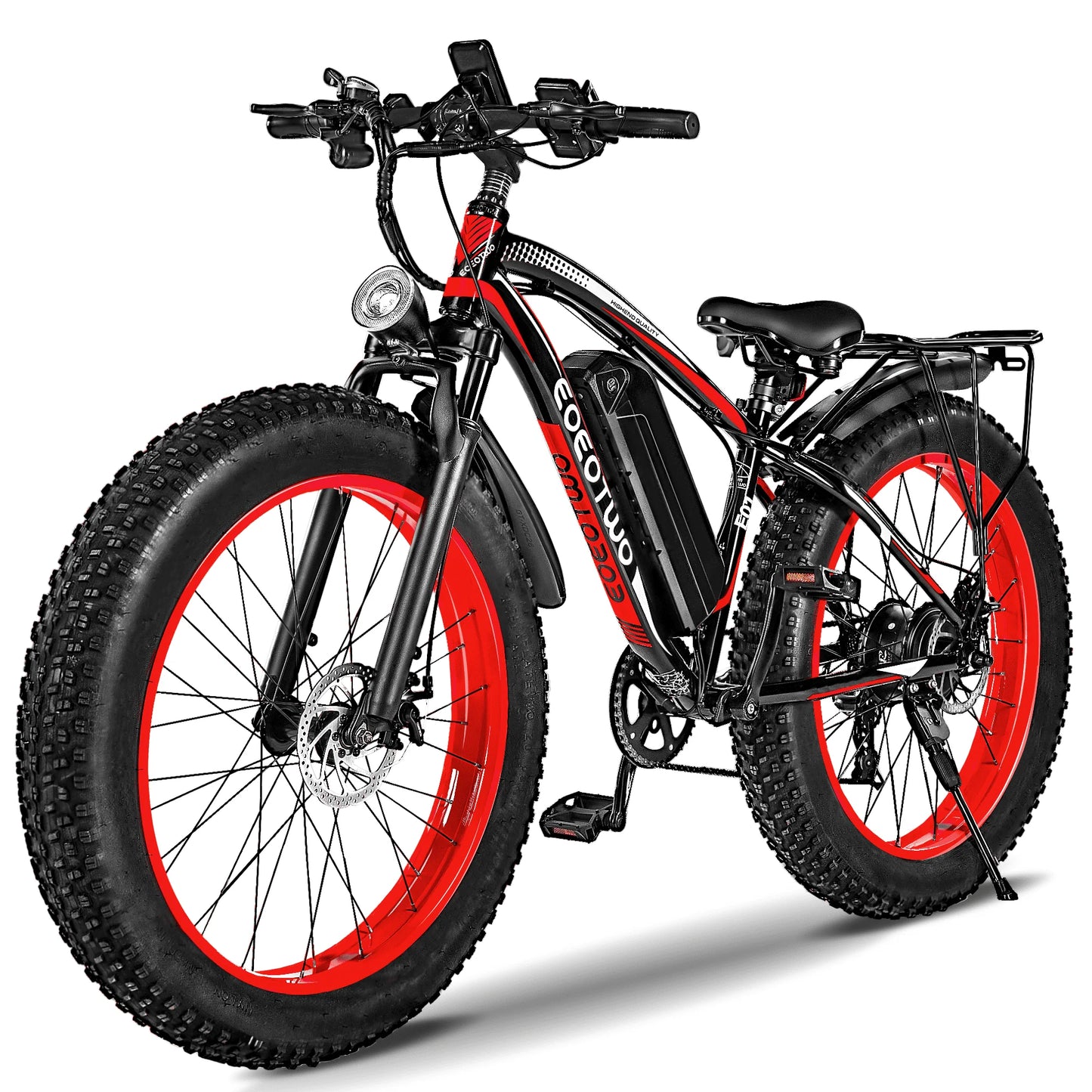 Eoetwo Heavy Duty Ebike 400 Lbs Capacity 65Nm Torque