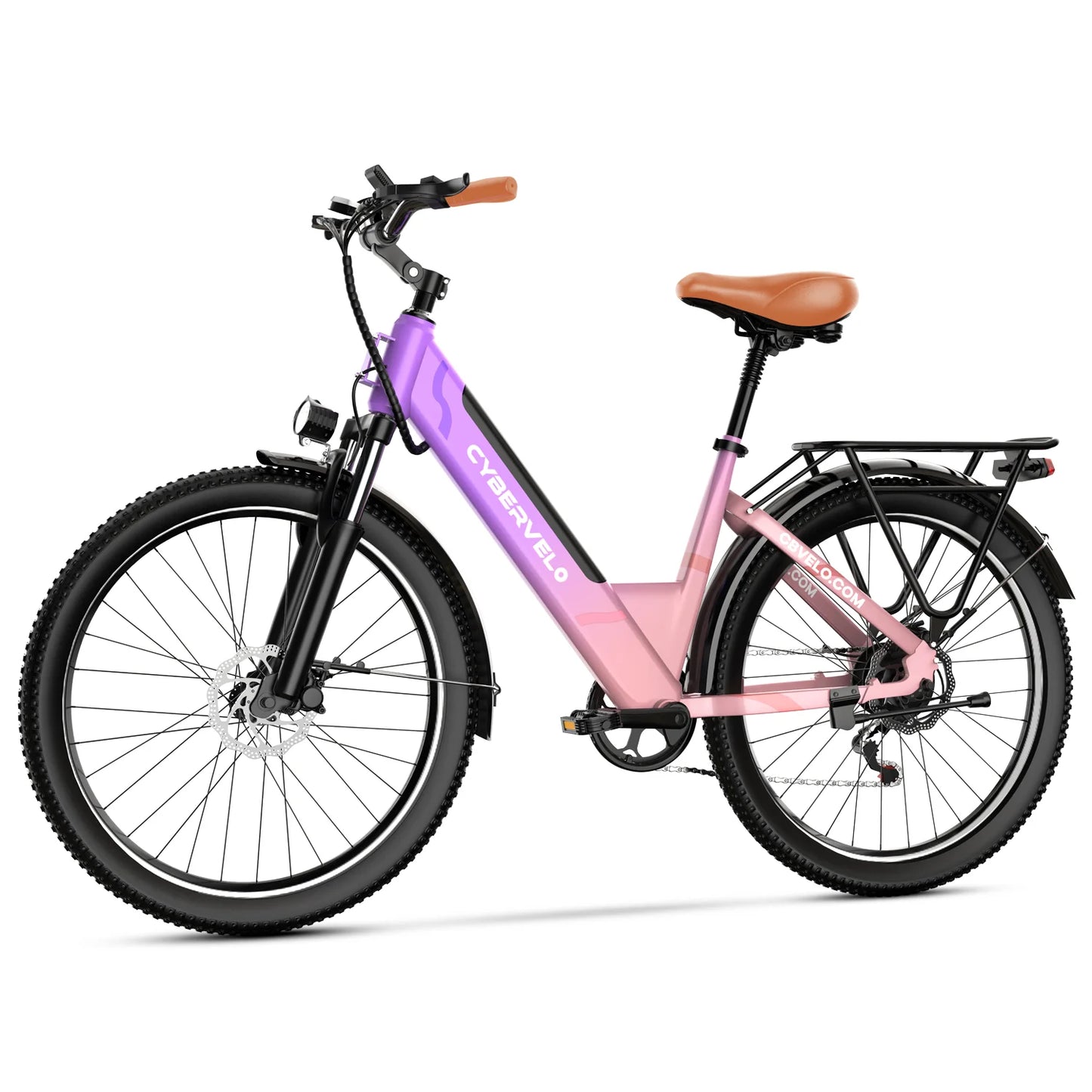 Cybervelo Urban Commute 1000W Electric Bike With Detachable Battery