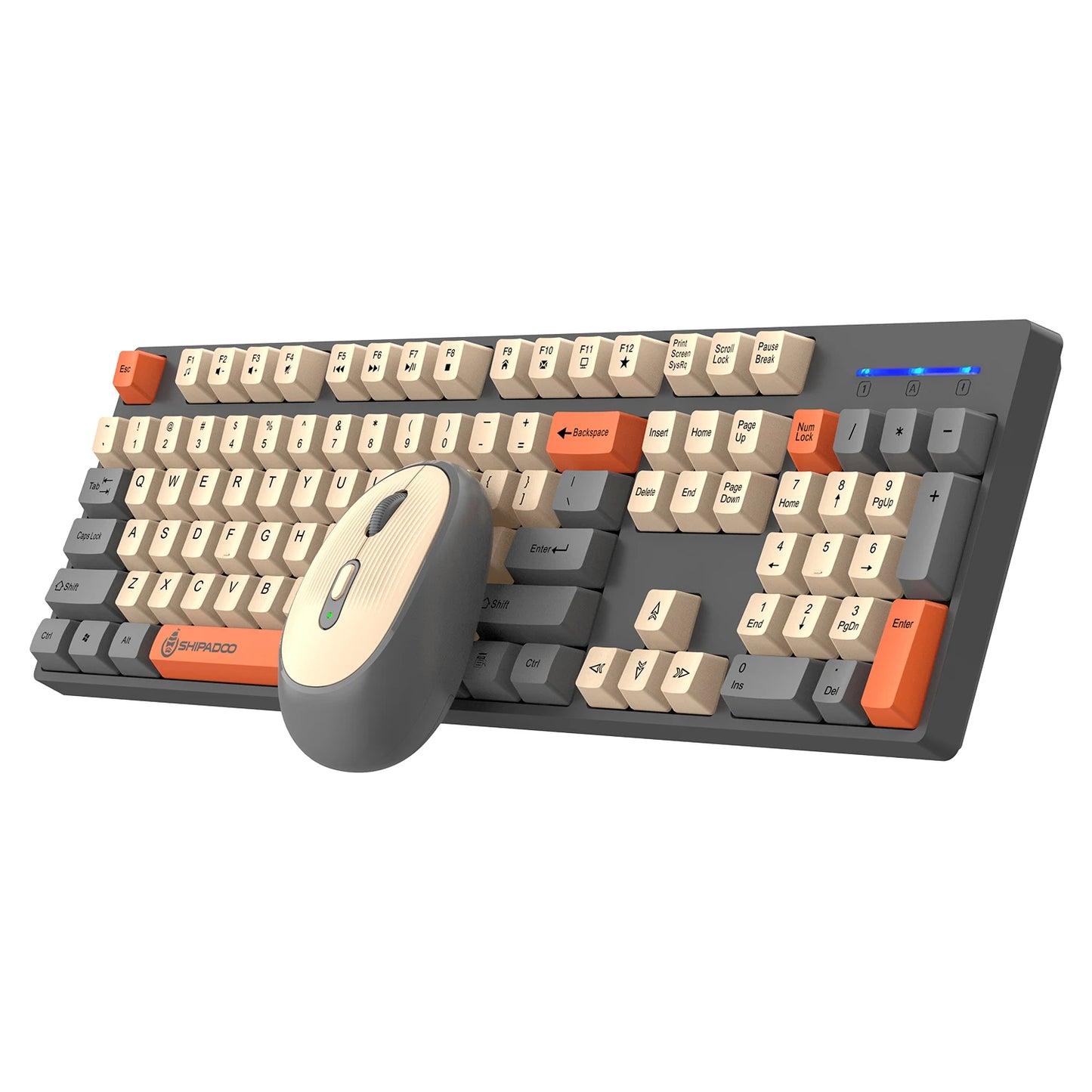 NexusClick Wireless Keyboard And Mouse Combo For PC And Laptop