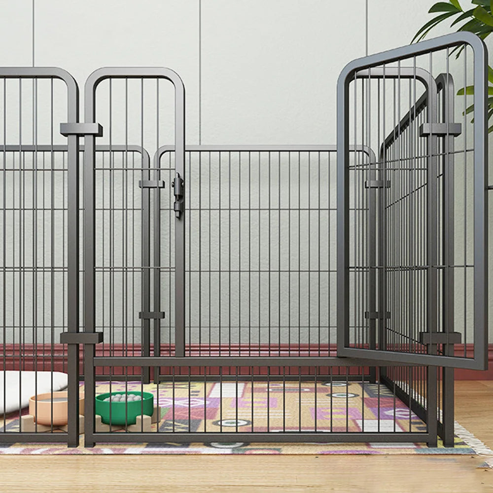 Foldable Dog Fence Playpen For Pets Four To Six Panels