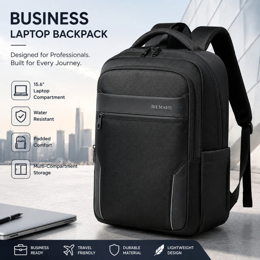 Fashion Business Men'S Backpack Durable Nylon Fabric, Ergonomic Commute Large Capacity Backpack, with Laptop Compartment