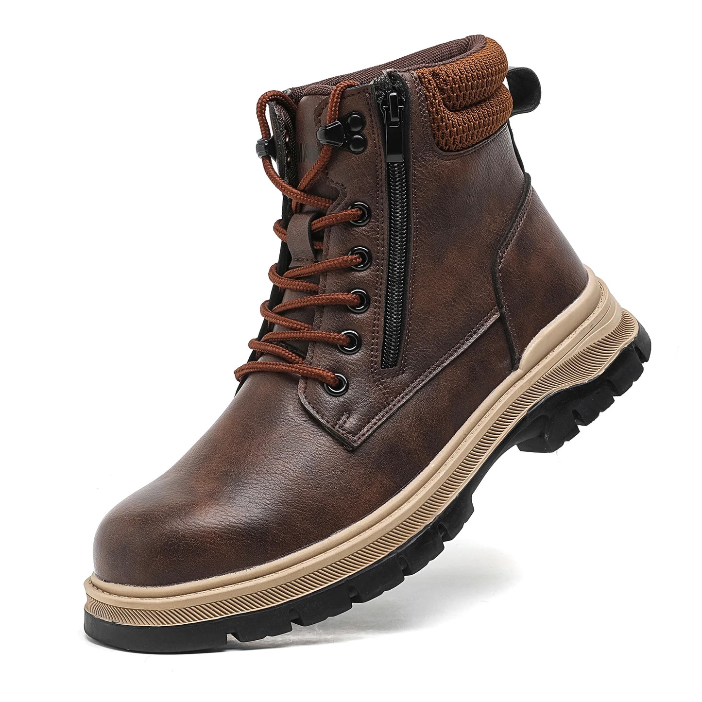 Kankeirr Waterproof Steel Toe Safety Boots For Men