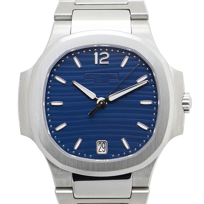 Custom Women Luxury Sport Watch 32mm Swiss Quartz Steel Band Female Wrist Watch