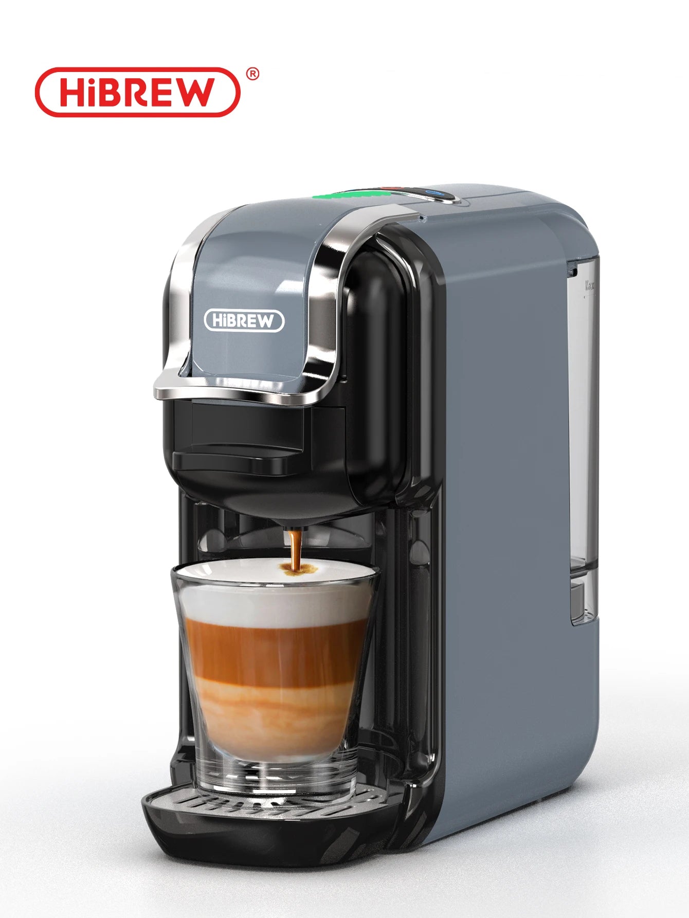 HiBREW 5 In 1 Capsule Coffee Machine For Dolce Gusto And Nespresso