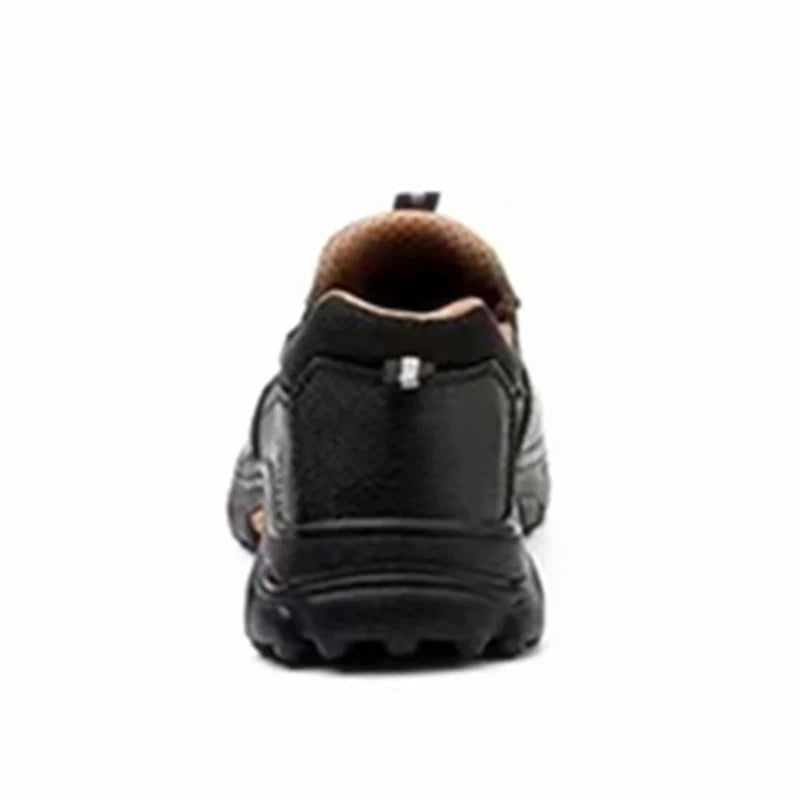Men's Composite Toe Work Boots With Metatarsal Guard Puncture-Proof