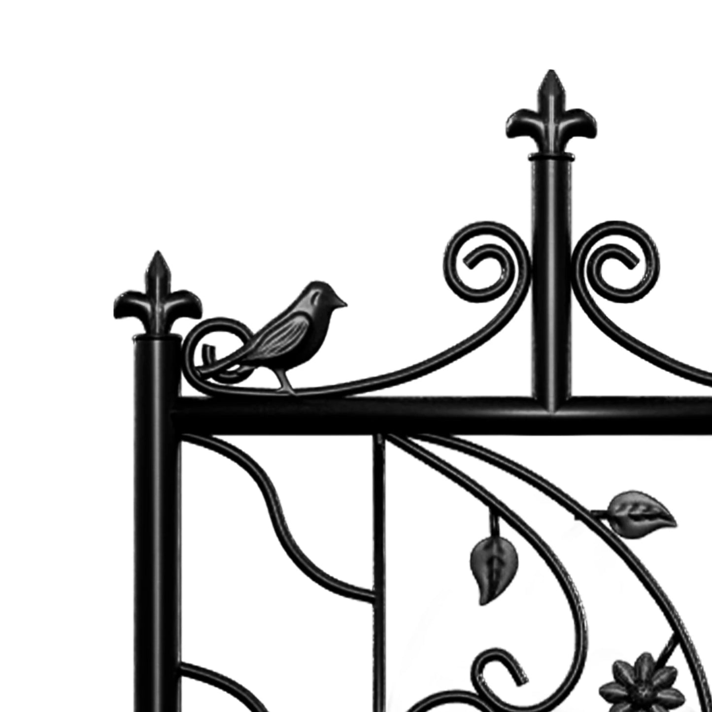 Garden Trellis Fence Outdoor Decorative Metal Lattice Panel For Climbing Plants