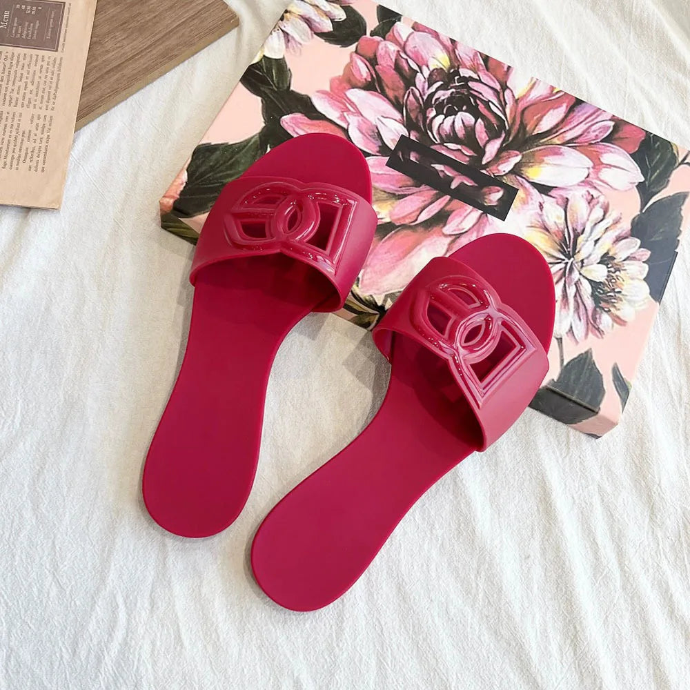 Women's Casual Flat Slippers Non Slip Beach Shoes Comfortable