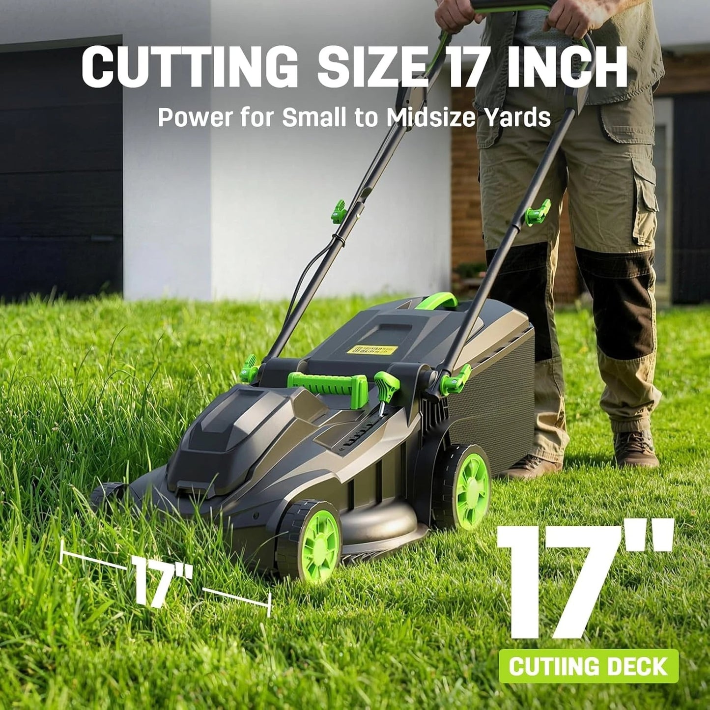 40V Cordless Lawn Mower And Trimmer Combo With Dual Chargers