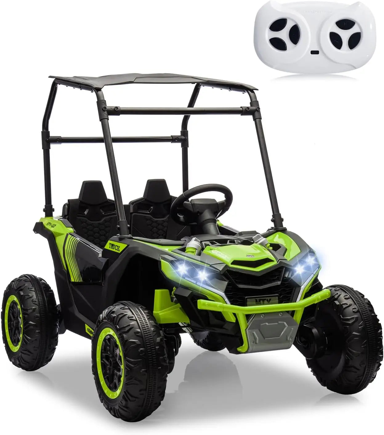 24V Kids Ride On Car UTV With Remote Control Lights