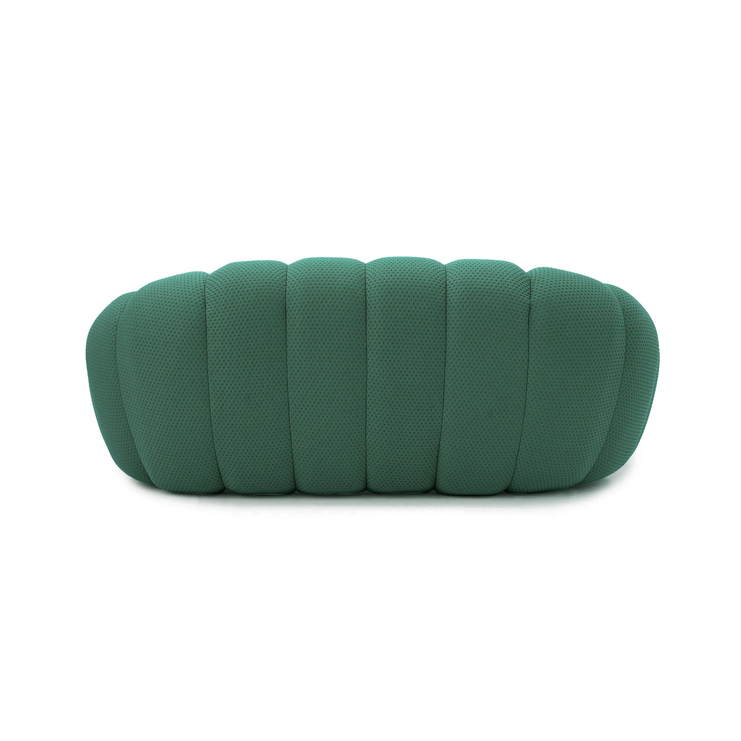 Sdorens Modern Curved Sofa 3D Knitted Fabric Loveseat Living Room